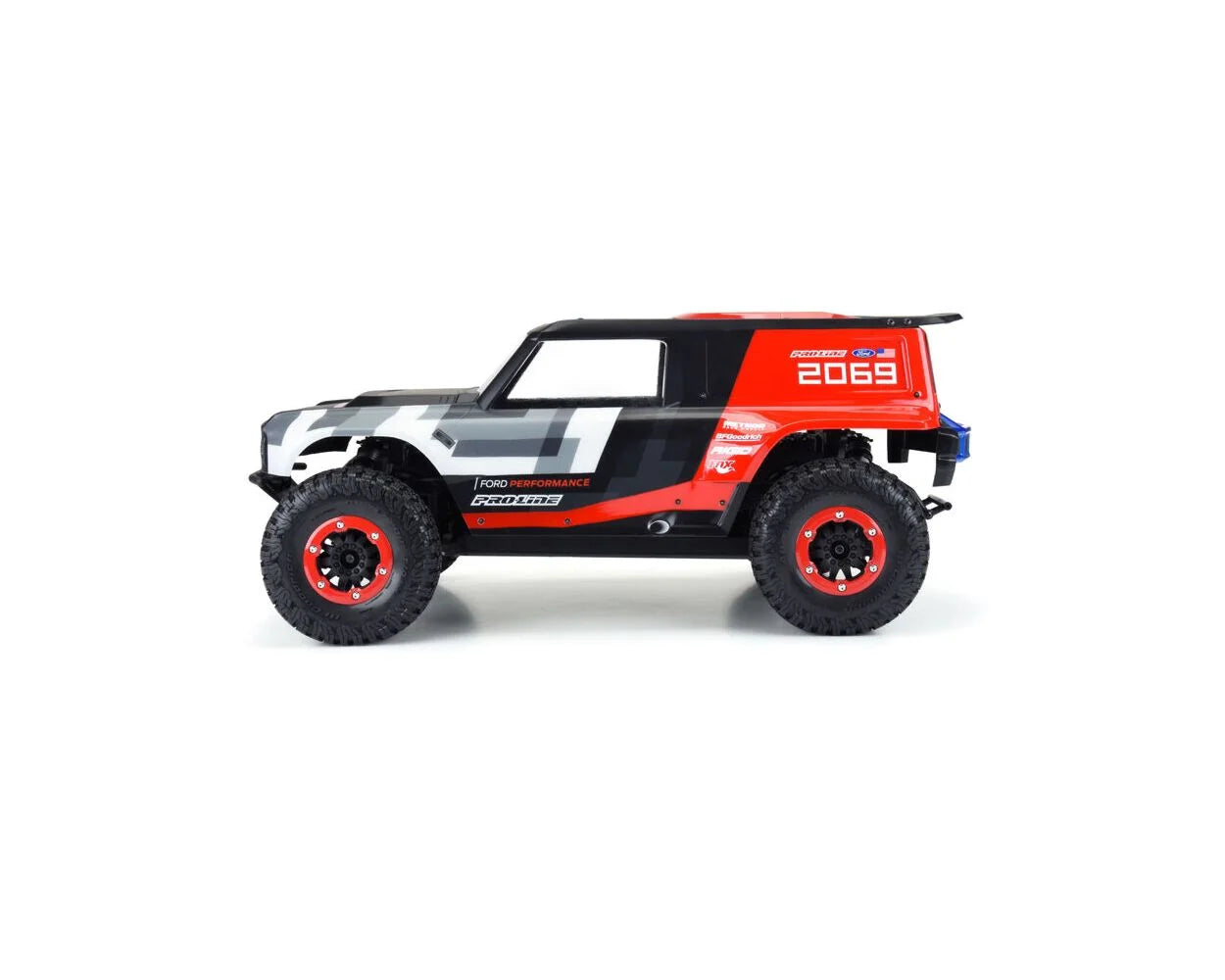 Pro-line 1/10 Ford Bronco R Clear Body Short Course