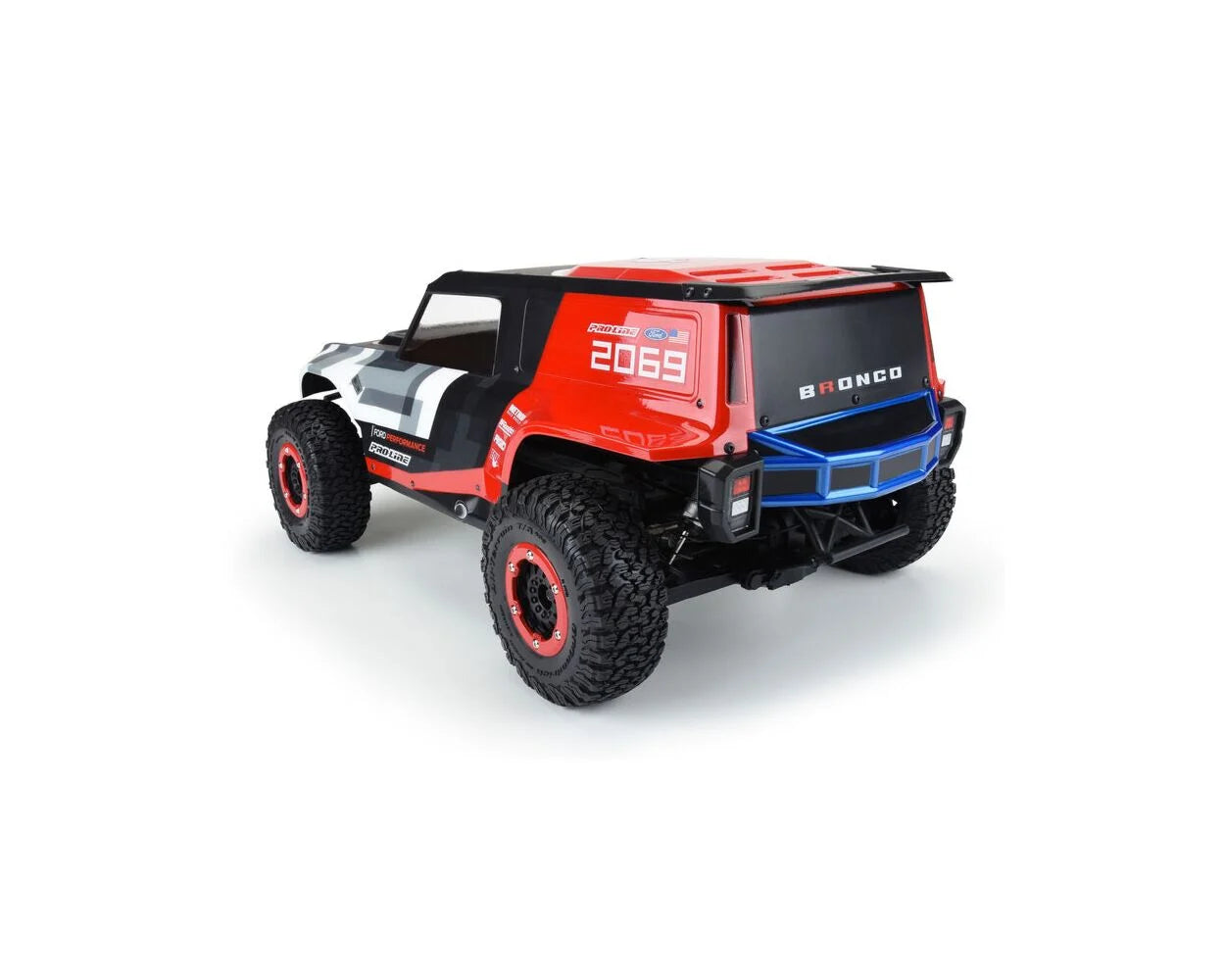 Pro-line 1/10 Ford Bronco R Clear Body Short Course