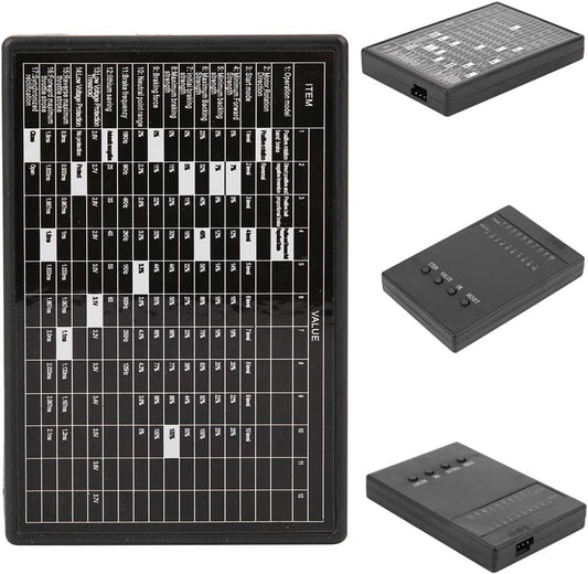 ESC programming card