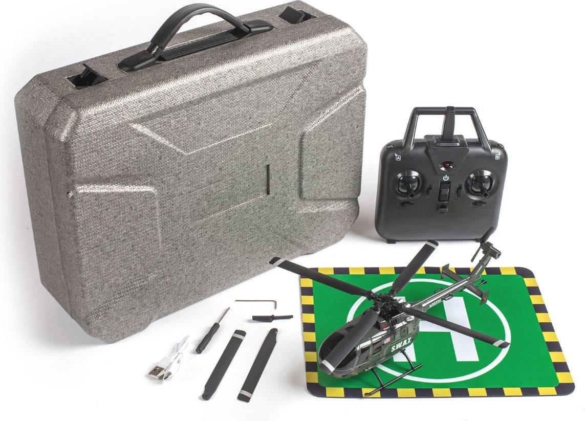 RGR6053 Hero-Copter 4-Blade Helicopter RTF SWAT