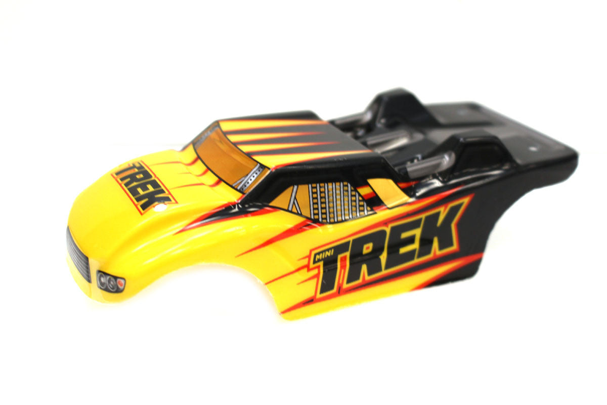 Rage Mini Trek Truggy Yellow Printed Body, C2453Y