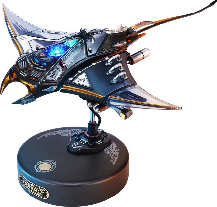 ROEMI06 ROKR Manta Ray Mechanical DIY 3D Puzzle