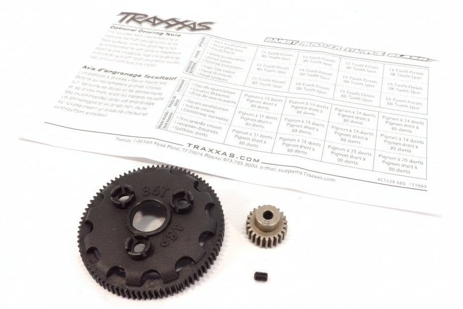 Traxxas Pinion and spur set tra4686 tra2423