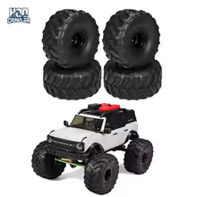 TRX4M SCX24 Monster truck tires and wheels