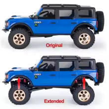 Axial SCX30 Upgrade Aluminum Shock Absorber Set