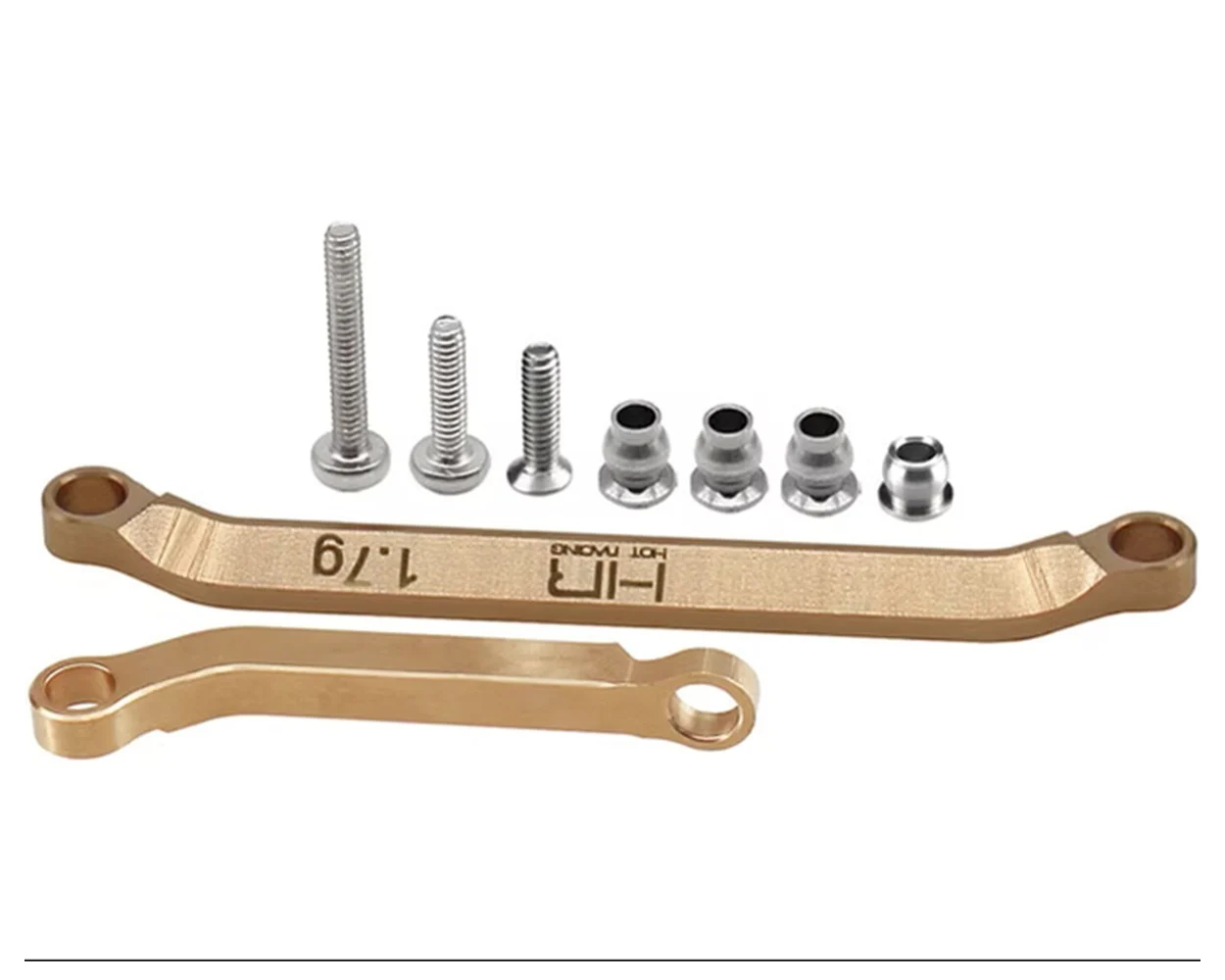 Hot Racing Brass TT Steering Fix Links SCX30 SXTY49H