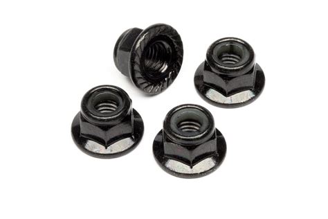 HPI HPI 5mm Flanged Locknut (4) (Clockwise)  HPIZ682