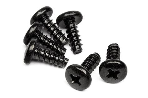 HPI 4x10mm Self Tapping Button Head Screw (6) HPIZ632