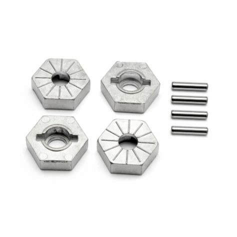 HPI HPI 17mm Hex Wheel Hub (Silver) (4) HPI86804