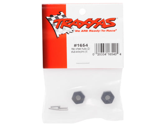 Traxxas 12mm Hex Stub Axle Pin & Collar Set TRA1654