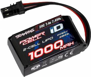 TRX2822 Li-Po 2S 7.4V 1000mAh 20C TRX-4M