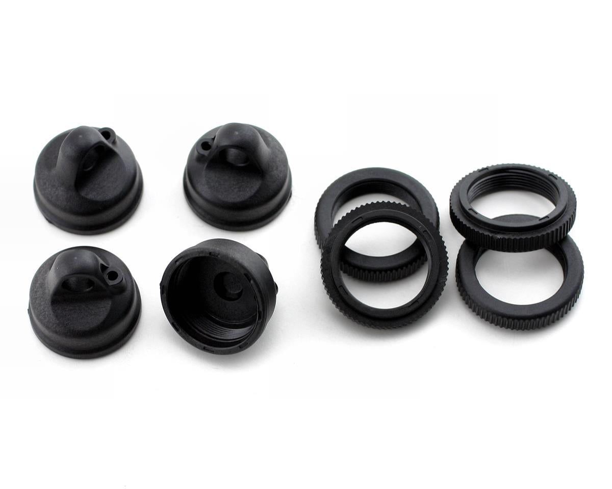 Losi Shock Adjuster Nut & Cap (LST2) (4) LOSB2815