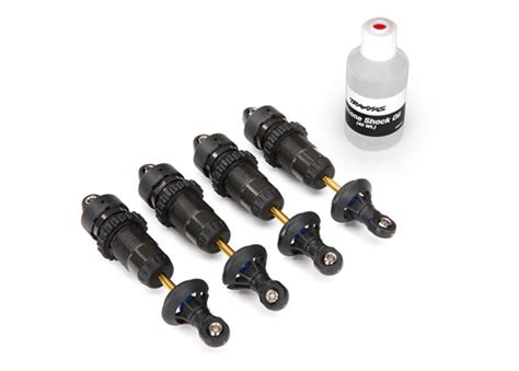 Traxxas Coated GTR Shocks (4)  TRA5460X