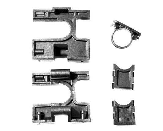 Losi Right & Left Bulkheads & Differential Retainer  LOSB2257