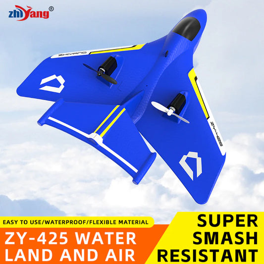 ZY-425 RC Airplane  Sea, Land & Air 2.4GHz 260mm EPP RTF (Blue)